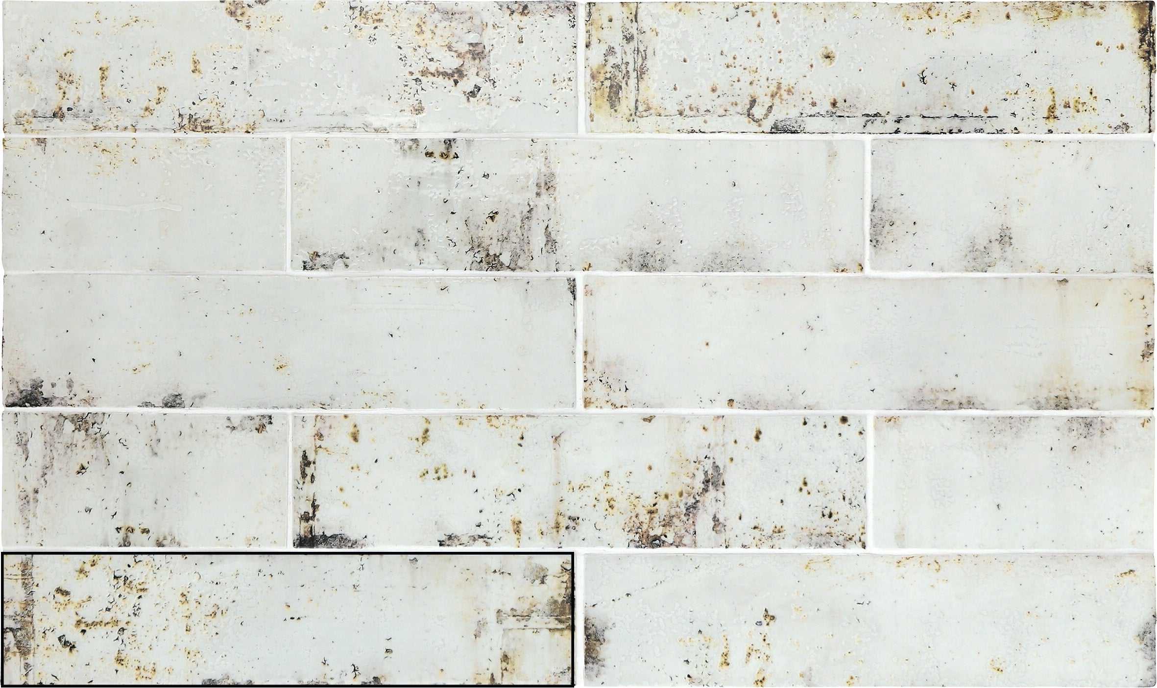 GRUNGE 7,5X30, Iron, Oxid, Acqua, Blue